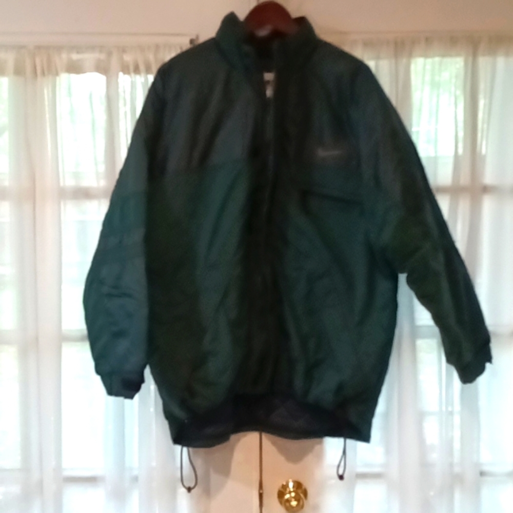 Vintage Nike XL Green Winer Jacket